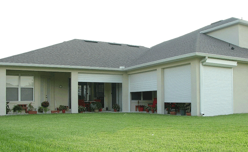 roll down shutter for porch
