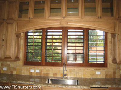 interior wood shutter