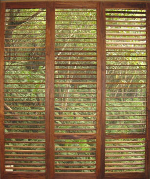 Teak Shutters